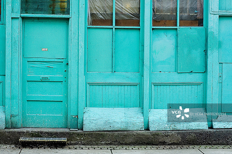 温哥华唐人街小巷图片素材