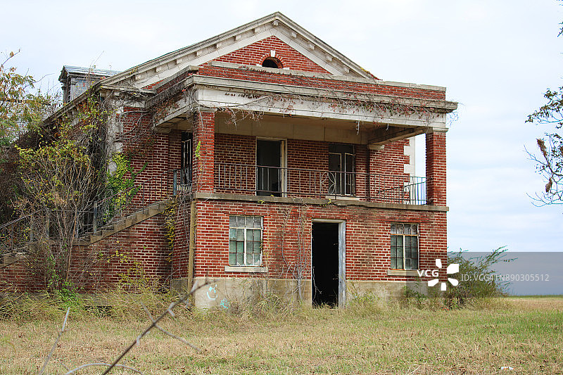 废弃的建筑图片素材