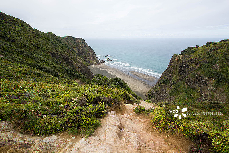 新西兰怀塔克雷默瑟环线步道图片素材
