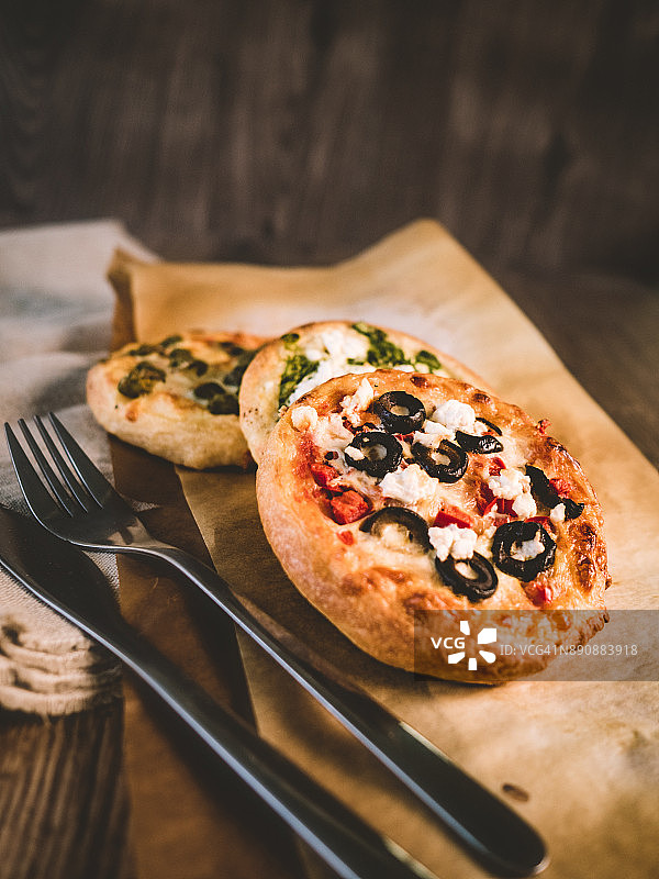 小披萨特写图片素材