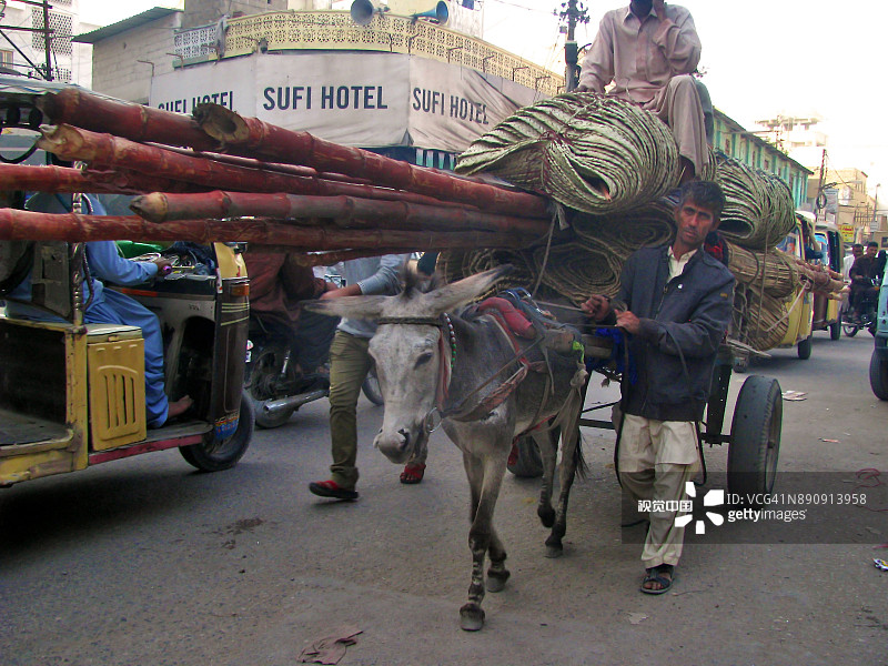 卡拉奇街头图片素材