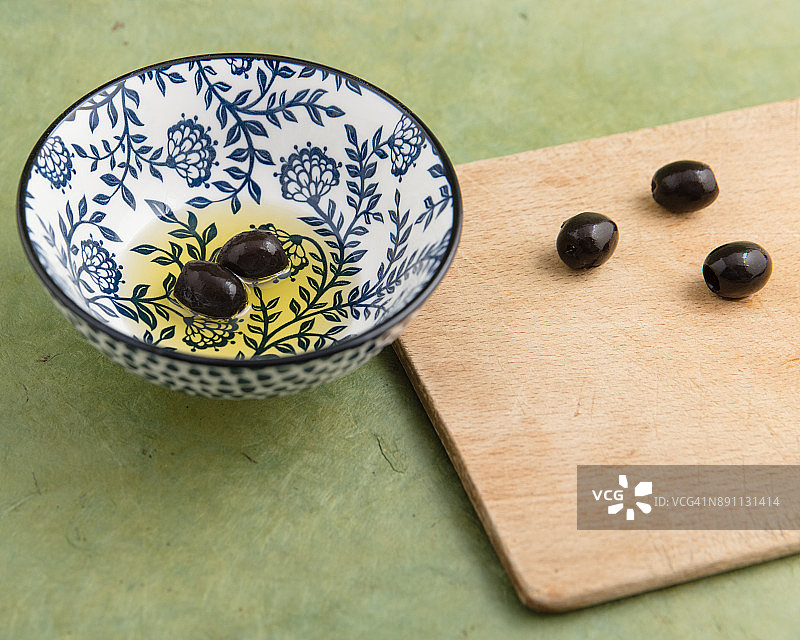 橄榄油和橄榄图片素材