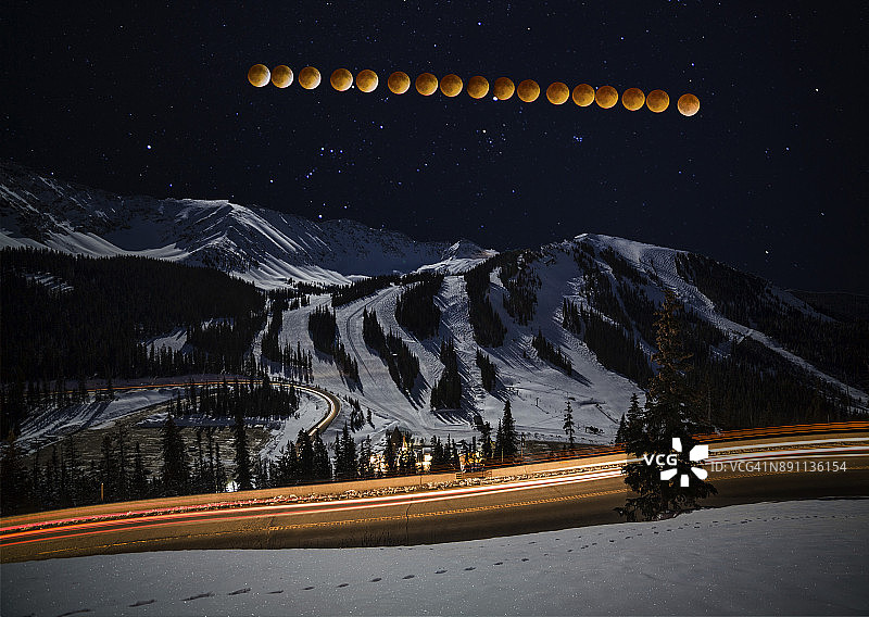 阿拉帕霍血月图片素材