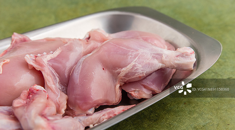 无皮鸡肉块图片素材