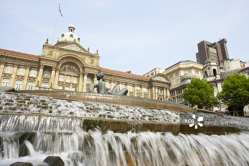 英国，伯明翰，市政厅图片素材