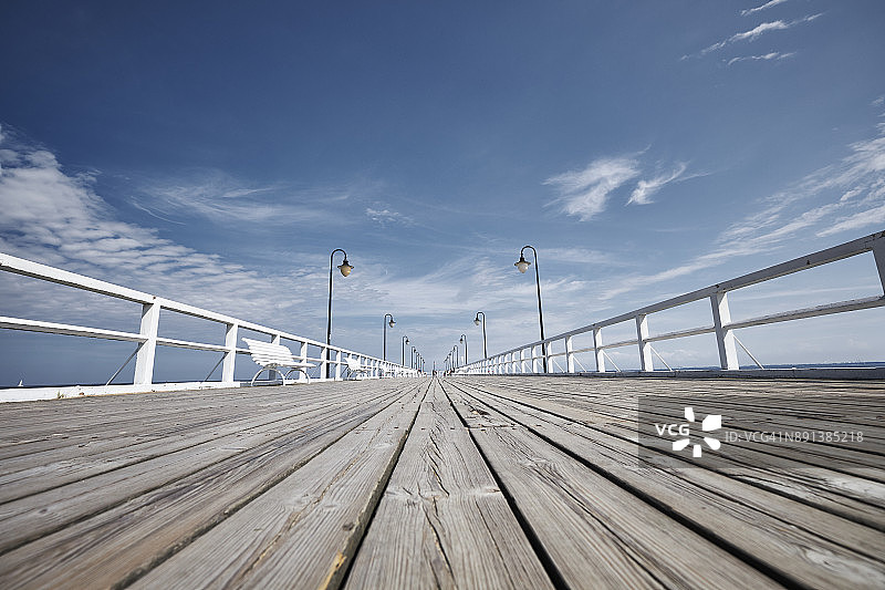 奥尔沃木板路图片素材