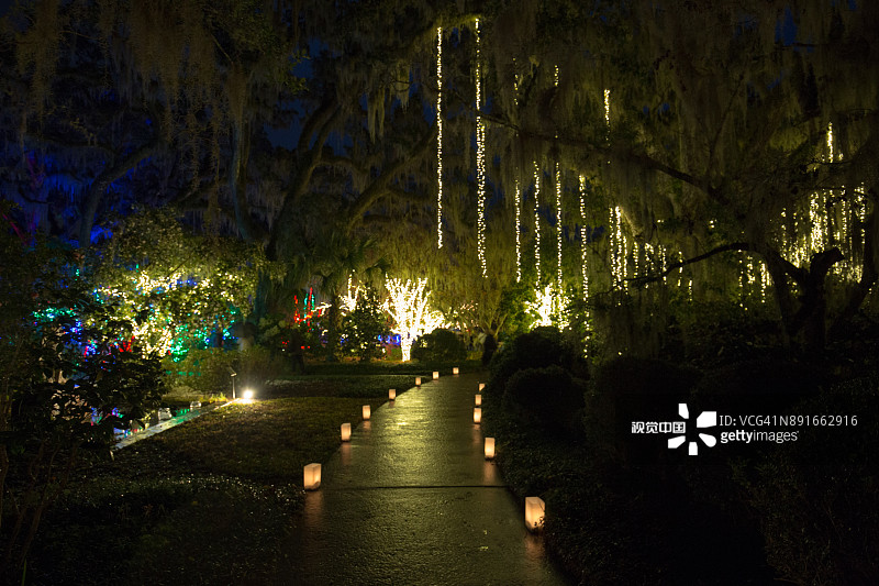 千烛之夜图片素材