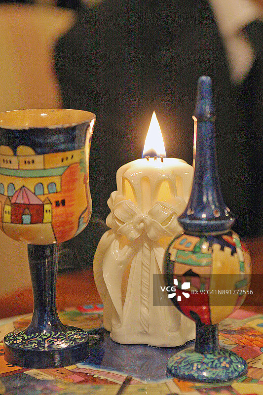 犹太教圣餐杯图片素材