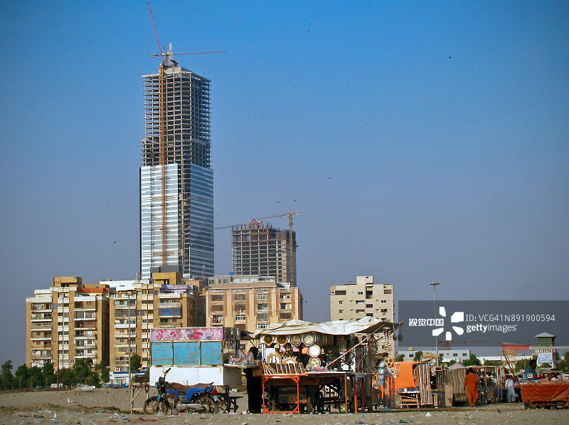 克利夫顿绵延海滩图片素材