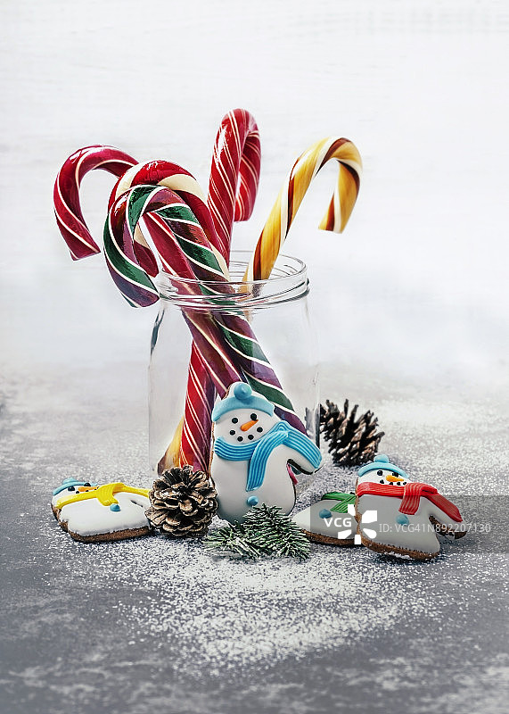 圣诞糖果图片素材