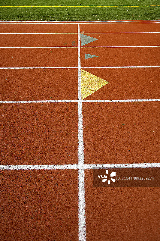 跑道上的线条图片素材