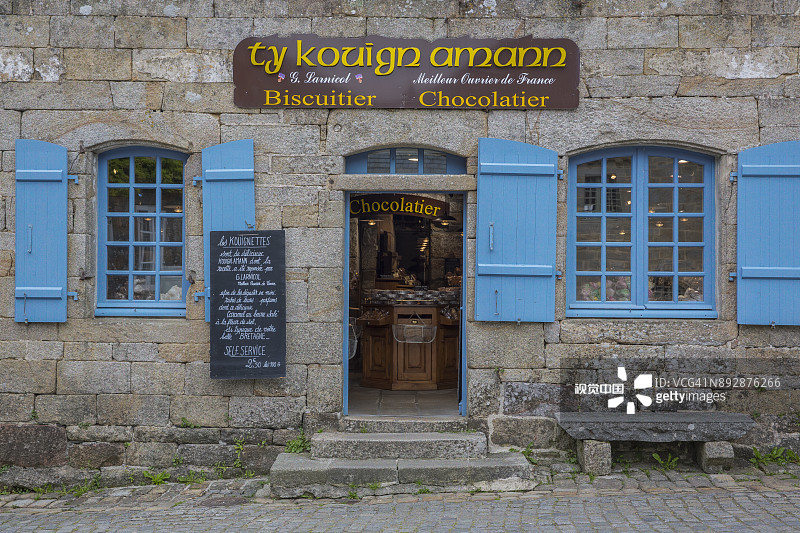 洛克罗南村庄图片素材