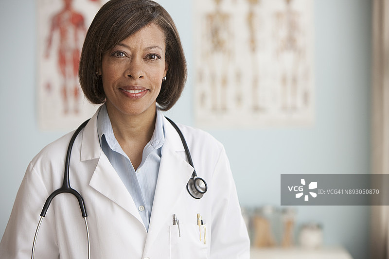 女医生的肖像图片素材