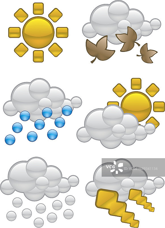 天气图标图片素材