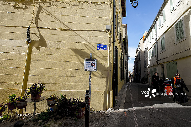 马赛Le Panier区图片素材