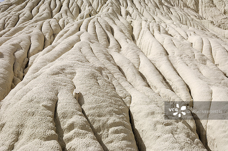 白色砂岩岩石特写，大阶梯-埃斯卡兰特国家纪念地，犹他州，美国图片素材