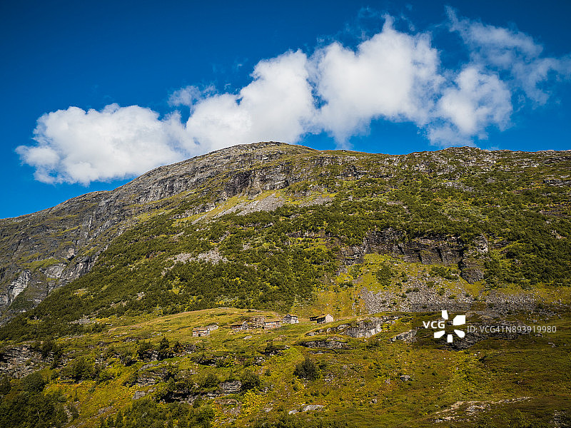 挪威盖朗厄尔峡湾图片素材