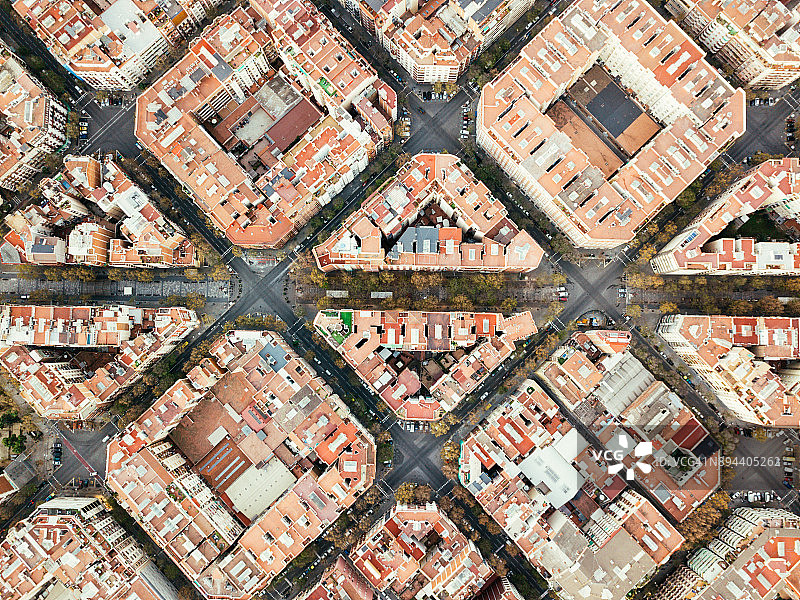 巴塞罗那埃桑普勒区图片素材