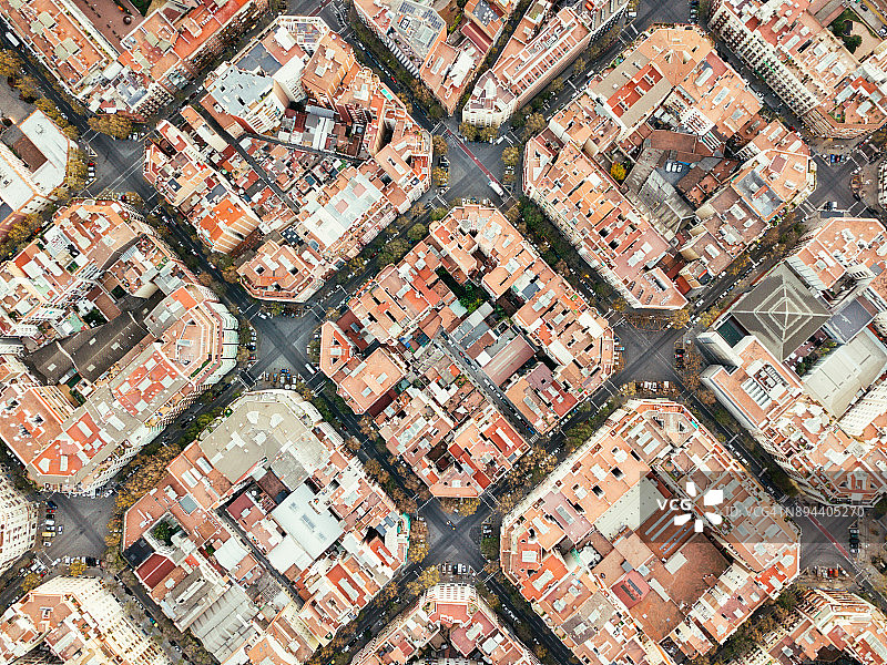 巴塞罗那埃桑普勒区图片素材