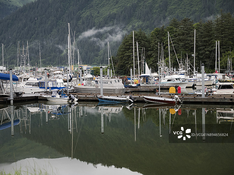 道格拉斯岛码头图片素材