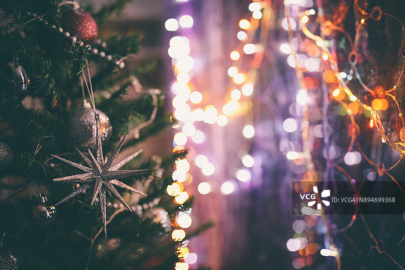 圣诞树装饰品图片素材