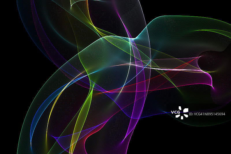 电脑生成抽象图案图片素材