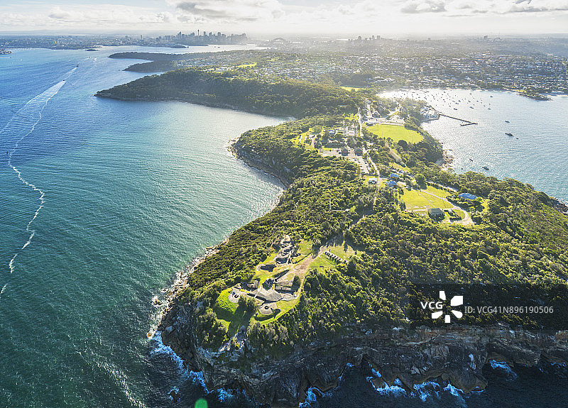 悉尼鸟瞰图图片素材
