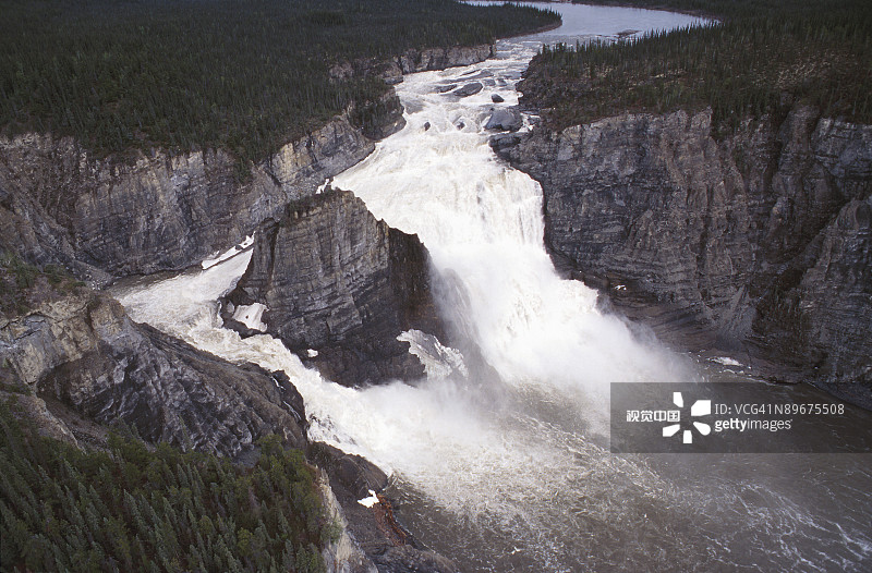 纳汉尼国家公园，西北地区，加拿大图片素材