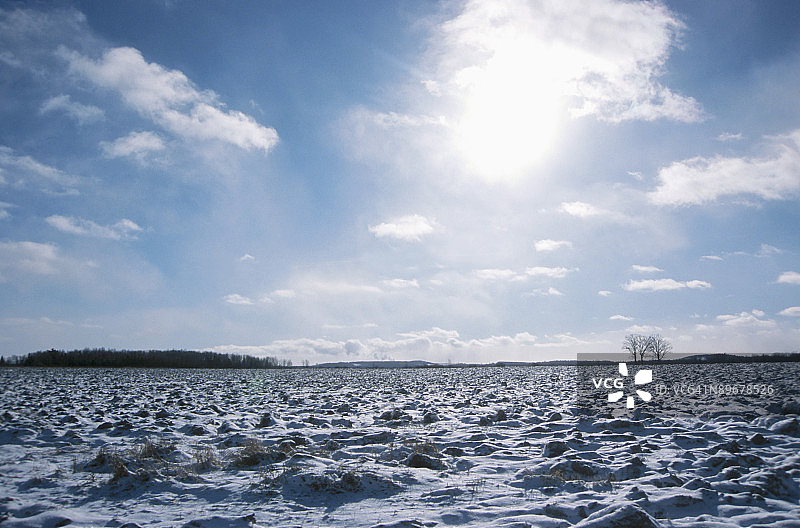 雪原图片素材