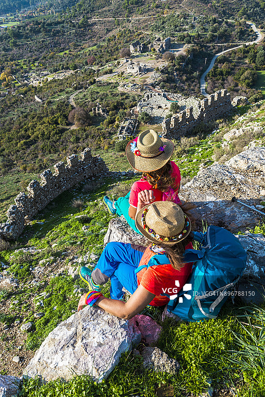 来自土耳其达利安的考诺斯古城。图片素材