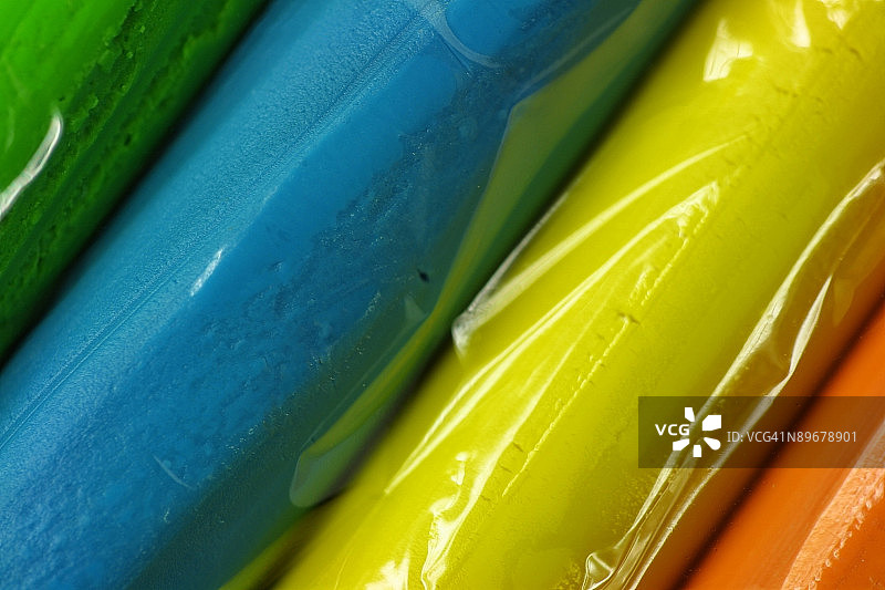 未开封的橡皮泥图片素材