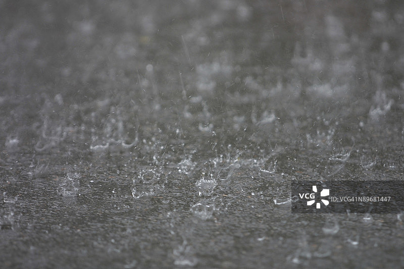飞溅的雨滴图片素材