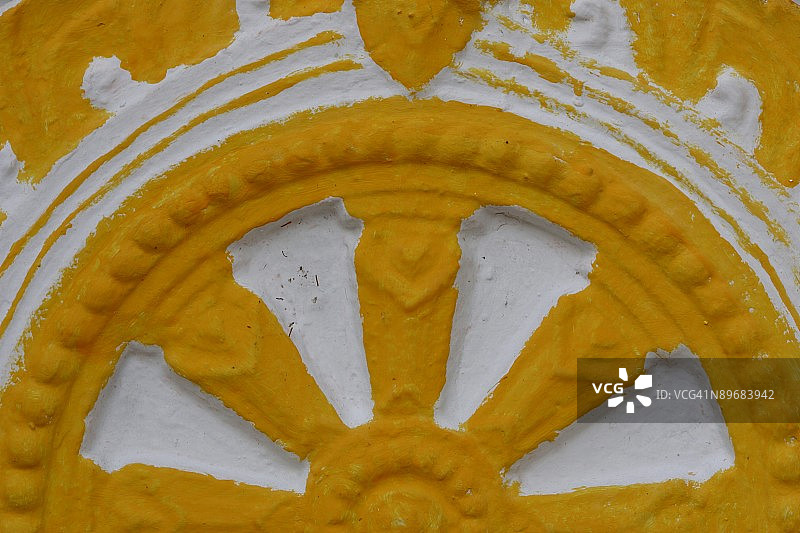 华丽的轮形图案图片素材