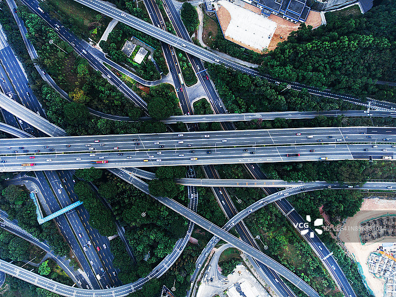空中高速公路连接图片素材