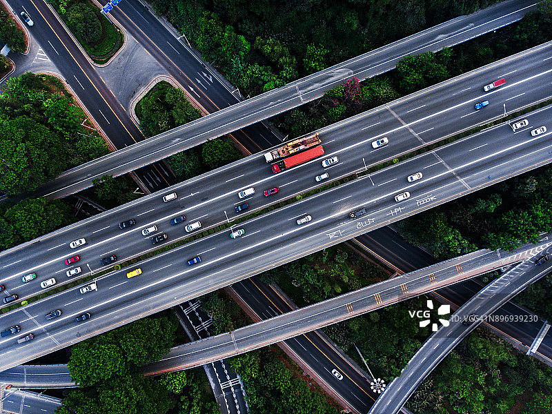 空中高速公路连接图片素材