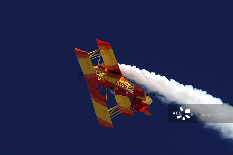 内华达州航展上的特技表演图片素材