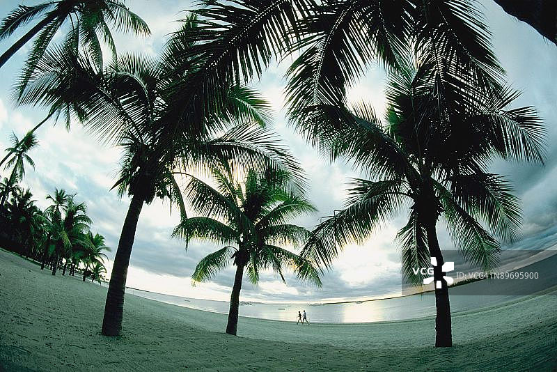 热带海滩图片素材