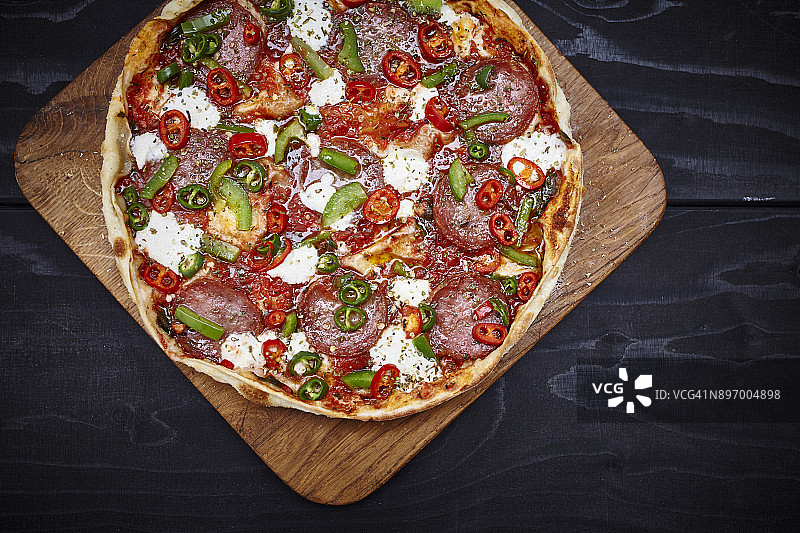 薄皮披萨 - 意大利风味图片素材