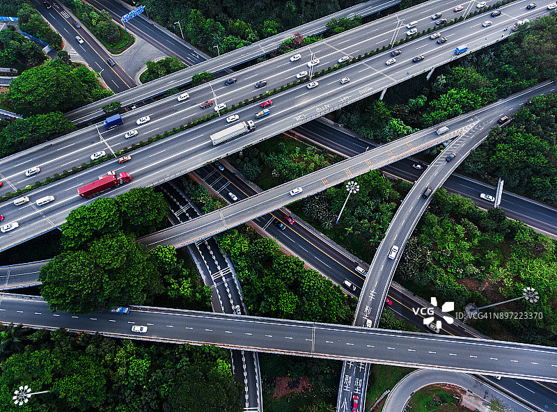 空中高速公路连接图片素材