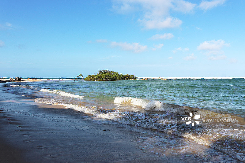 高潮：巴西巴伊亚州圣保罗莫罗图片素材