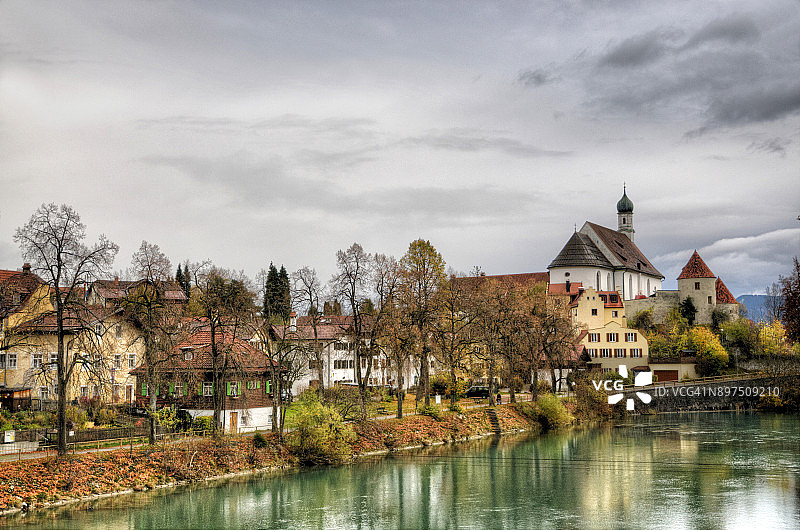 菲森方济各会修道院教堂，德国图片素材
