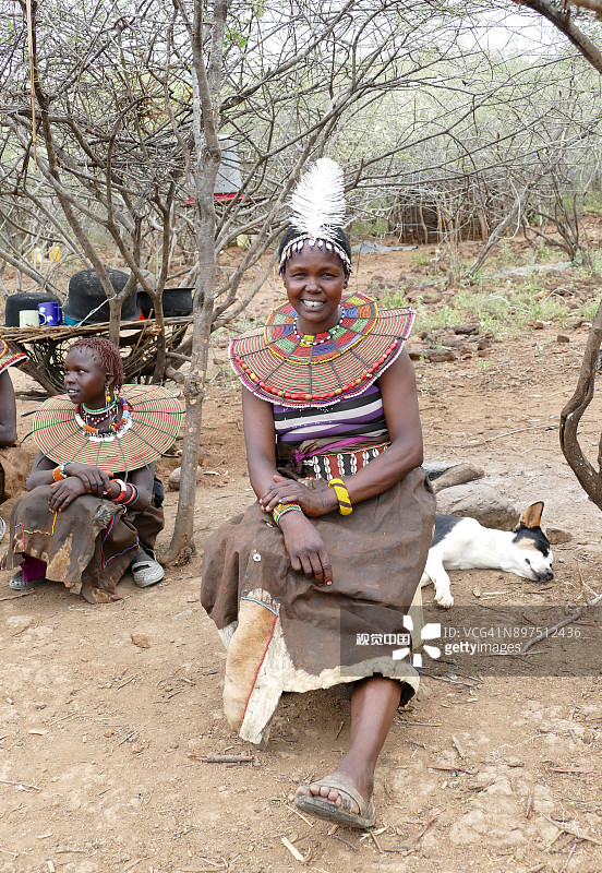 波科特人，肯尼亚图片素材