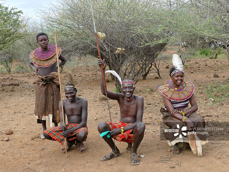 波科特人，肯尼亚图片素材