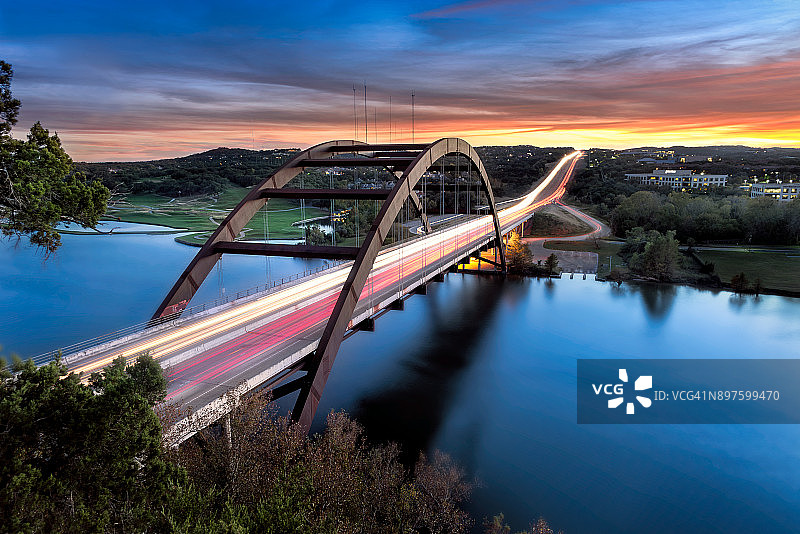 德克萨斯州奥斯汀佩尼贝克桥图片素材