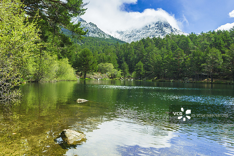马德里的自然风光图片素材
