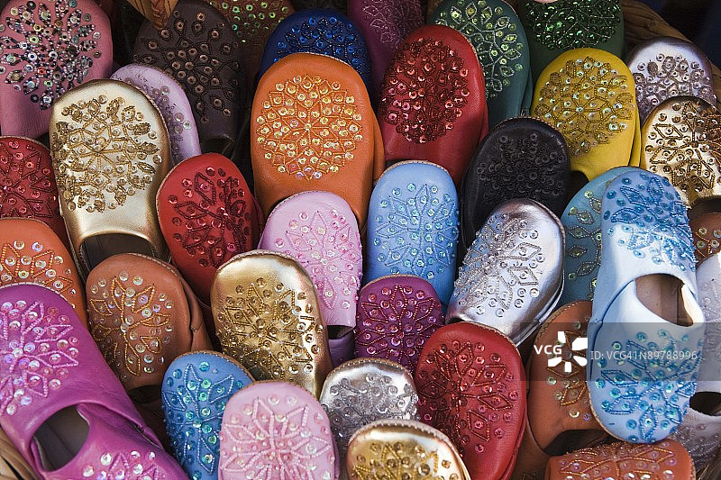 彩色软皮鞋图片素材