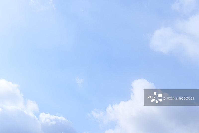 云彩类型 - 阳光下的雪景图片素材