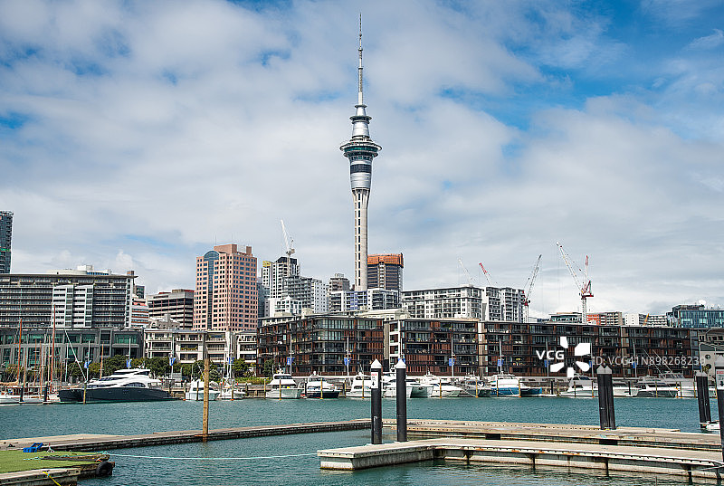 新西兰奥克兰城市风光图片素材