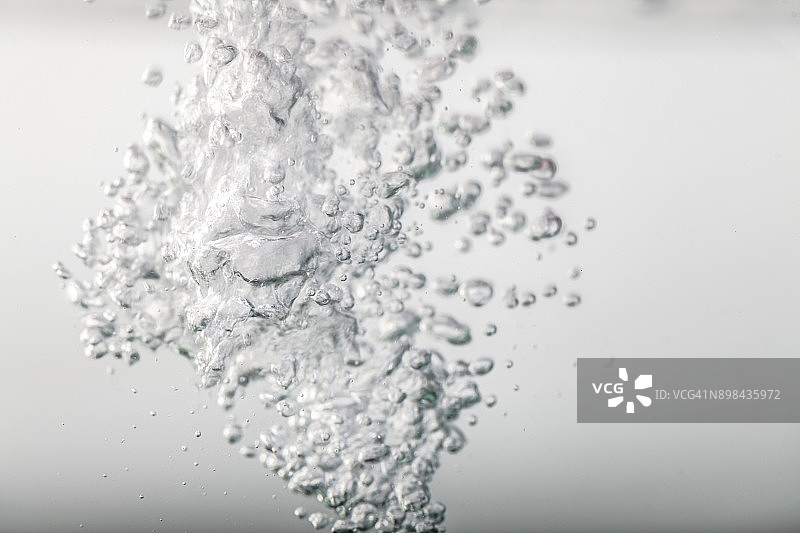 水中气泡图片素材