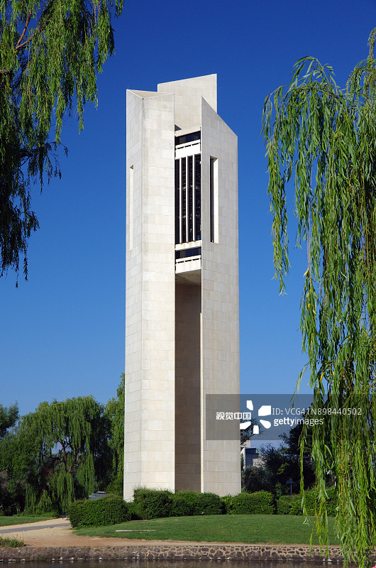 澳大利亚堪培拉阿斯彭岛国家钟琴图片素材